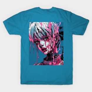 Splash Zombie Girl 8 T-Shirt